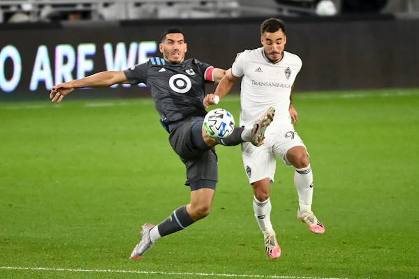 Ironman streak ends for Loons' Boxall, but he's still 'a machine'