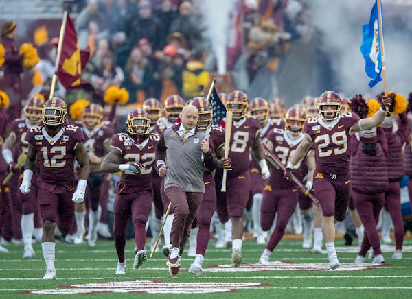 As Gophers football finally returns, Fleck is a man in motion again
