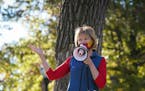 Democratic U.S. Sen. Tina Smith urged students at the University of Minnesota in Minneapolis to recruit at least three friends to vote.