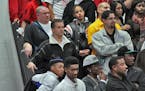 Breakdown Tip Off Classic prep basketball event at Minnetonka High. Kentucky basketball coach John Calipari, center left, watched the Apple Valley-Par
