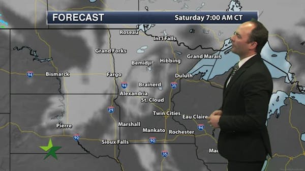 Evening forecast: 33, mostly clear, winds increasing, warmer Halloween