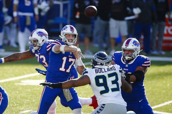 Josh Allen and the Bills beat Seattle on Sunday to solidify their lofty ranking.