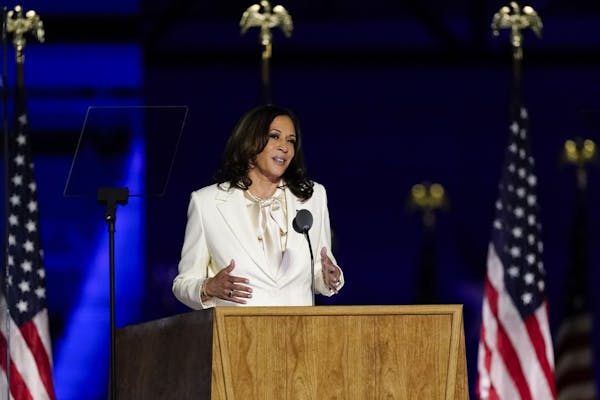 Harris: Voters 'ushered in a new day for America'