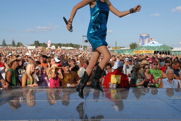 Taylor Swift danced across the We Fest stage in 2008 back when she was still wearing cowgirl boots.