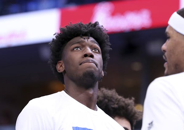 Memphis’ James Wiseman is the headliner of the big men in the NBA draft on Wednesday, and is expected to go in the top three picks. (AP Photo/Karen 