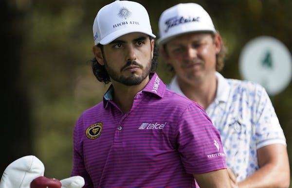 First-timer Ancer is in contention and doesn't seem intimidated by the Masters