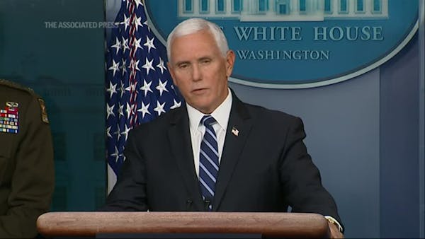 Pence on virus: US 'has never been more prepared'
