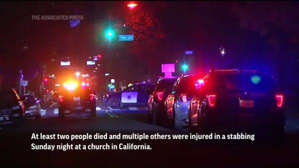 At least 2 dead in California church stabbing