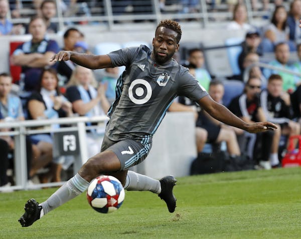 Kevin Molino chased a ball during a playoff victory over the Colorado Rapids, part of his run of six goals in three games.