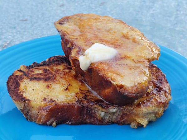 Saturday Morning Challah French Toast.