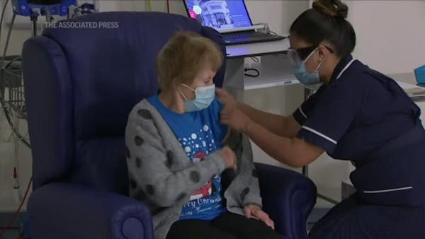 Britain begins first coronavirus vaccinations