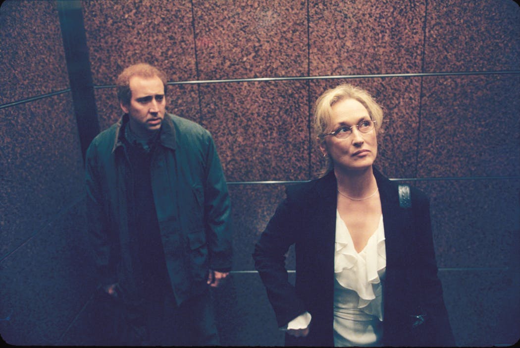 Nicolas Cage and Meryl Streep in 