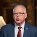 Gov. Tim Walz invoked the Minnesota Miracle legislative sessions of the 1970s as he laid out an agenda in 2022.