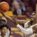 Marcus Carr,  the Gophers point guard, benefited from siting out a season as a transfer.