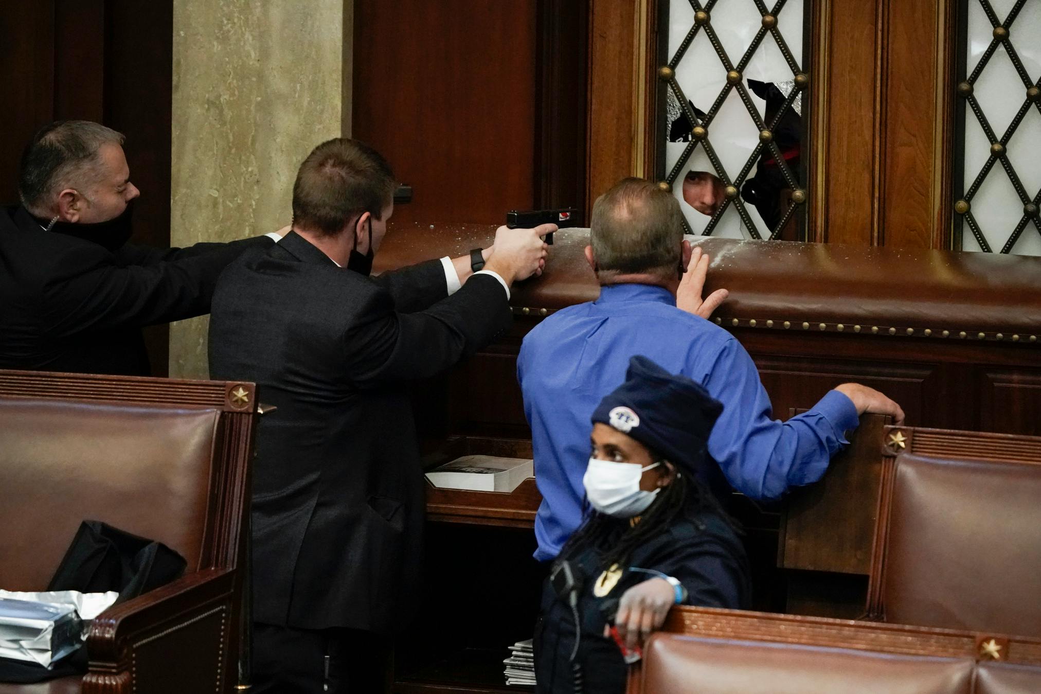 The Latest: House members told to don gas masks at Capitol | Star Tribune