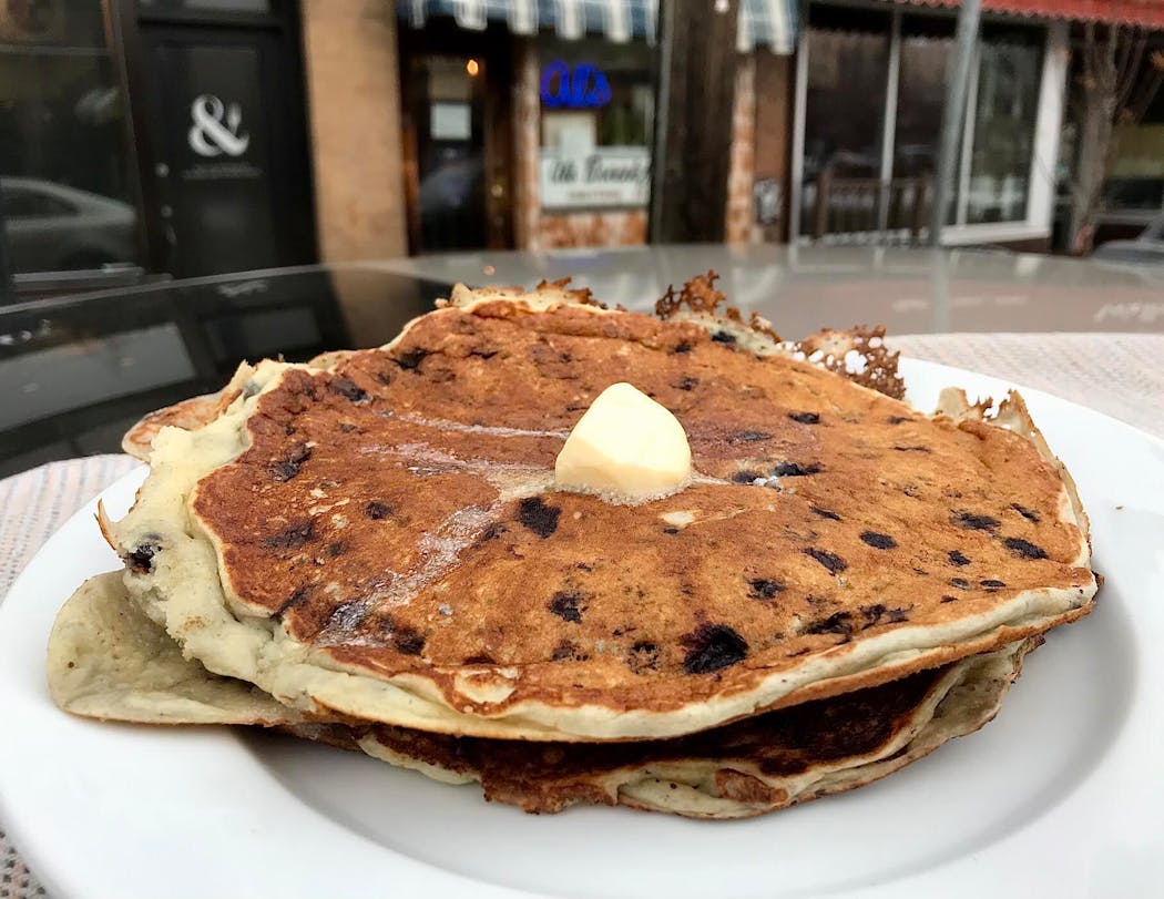 Blueberry pancakes from Al’s Breakfast in Minneapolis.