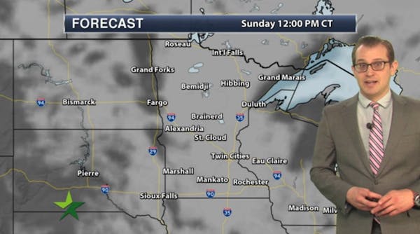 Morning weather: More clouds and fog, high 29