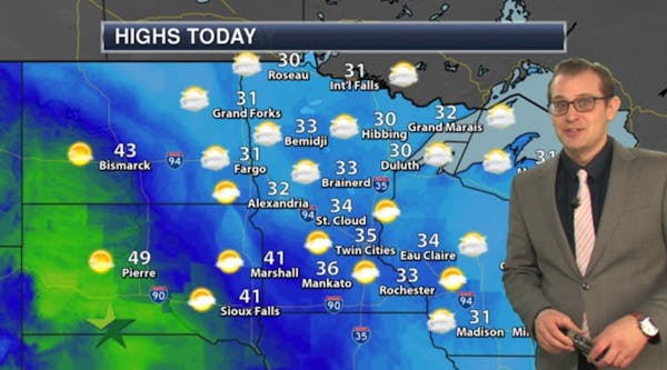 Afternoon weather: January thaw begins; high 35