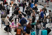 Sunday and Monday are expected to be the busiest travel days this holiday season at MSP airport.