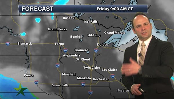 Evening forecast: Low of 1, with cold sticking around