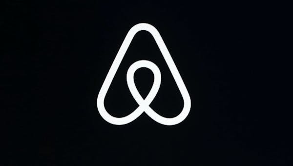 An Airbnb logo. The Ramsey County suburb of Roseville is now poised to regulate and restrict short-term rentals — which are booked through websites 