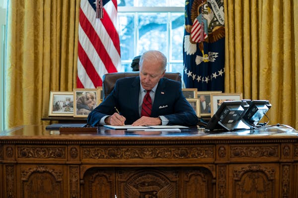 Biden signs orders undoing ‘damage Trump has done’