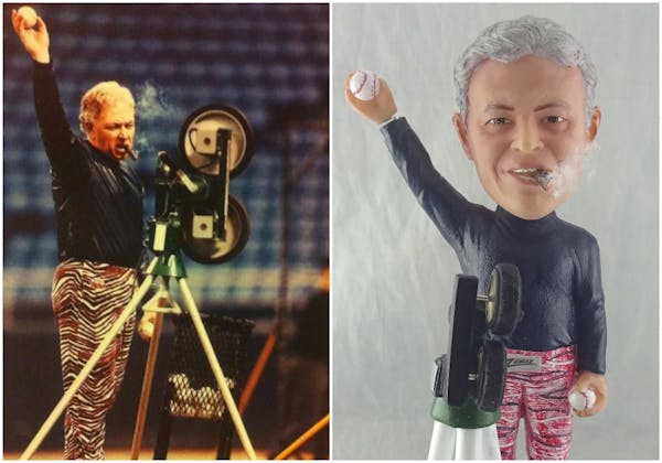 Yes, there's now a bobblehead of Tom Kelly wearing Zubaz, smoking a cigar