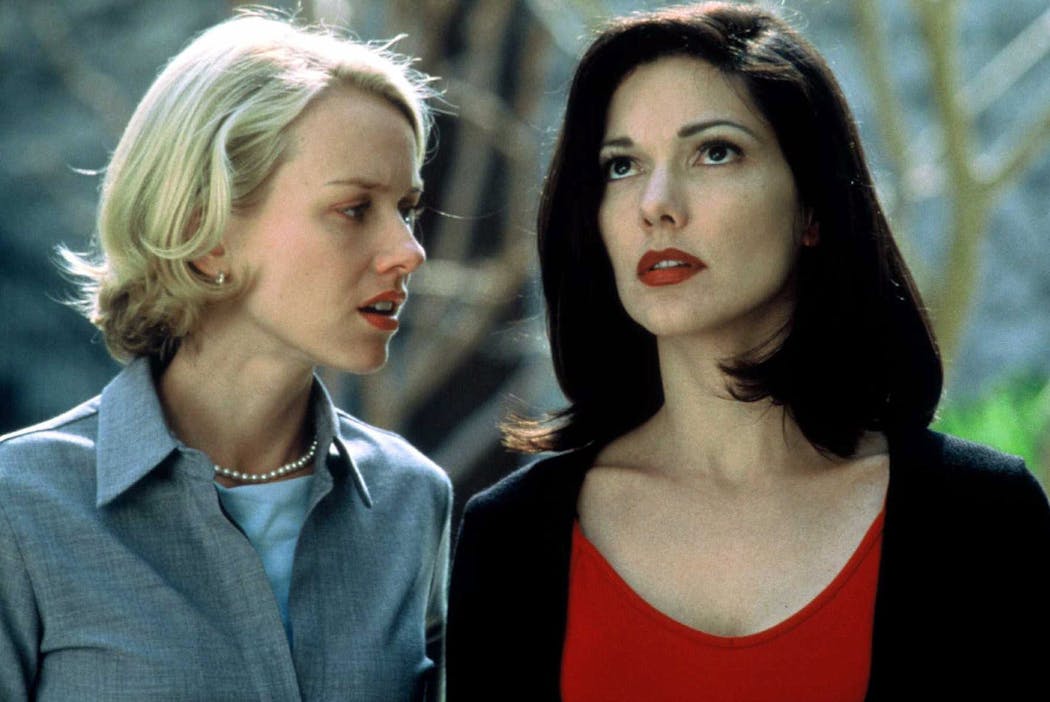 Naomi Watts and Laura Harring in 'Mulholland Drive.'