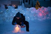 Jennifer Shea Hedberg, the author of the “Ice Luminary Magic: The Ice Wrangler’s Guide to Making Illuminated Ice Creations” has turned her south