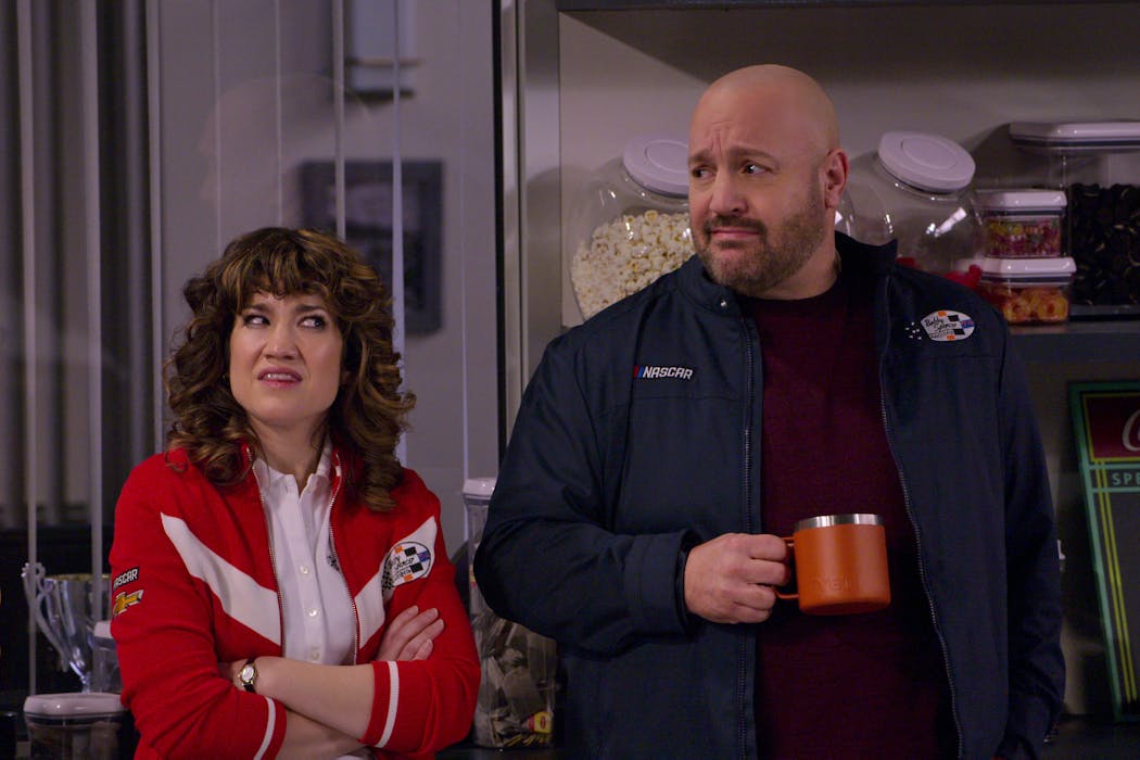 'The Crew' features Sarah Stiles and Kevin James.