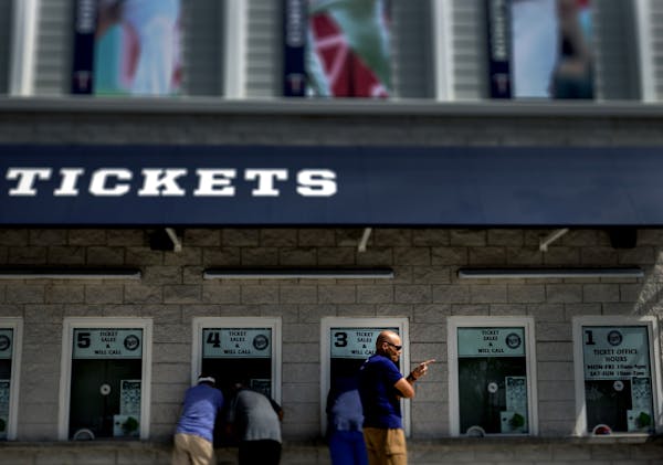 Carlos Gonzalez • carlos.gonzalez@startribune.com Fans were in line for Twins tickets at Hammond Stadium in Fort Myers, Fla., on Feb. 14, 2020.
