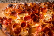 Boludo’s pepperoni pizza is made with fresh mozzarella and San Marzano tomatoes.
