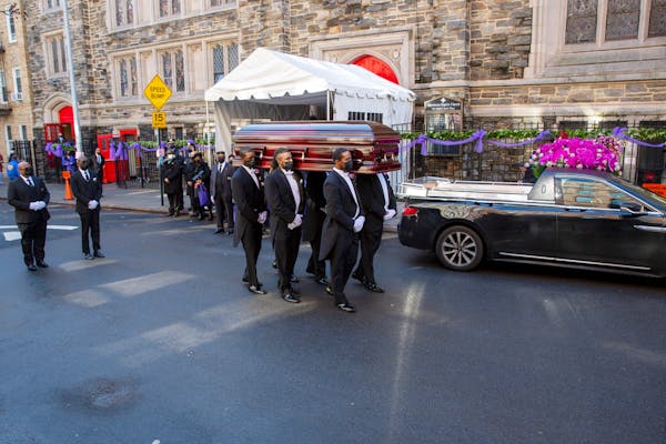 Cicely Tyson’s funeral brings mourners to Harlem