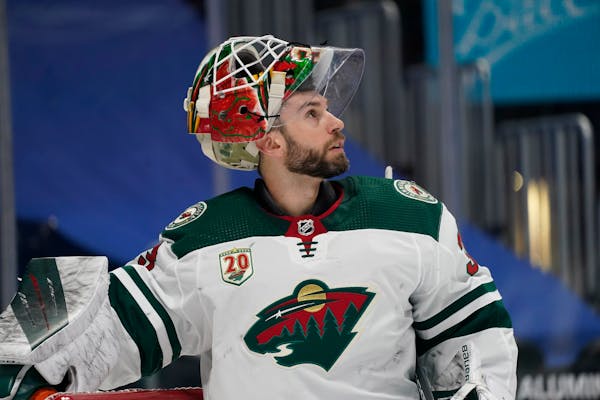 Wild goalie Cam Talbot has played in only two games since Jan. 22 and six overall this season.