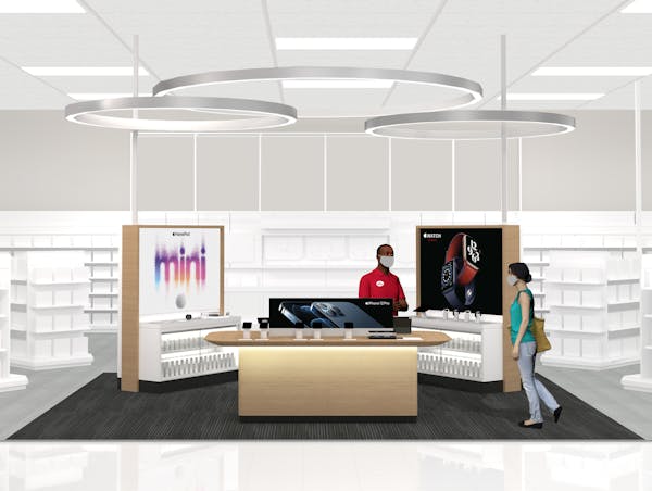 Rendering of an in-Target Apple center. Target plans to open these over the next few years. (Provided by Target)