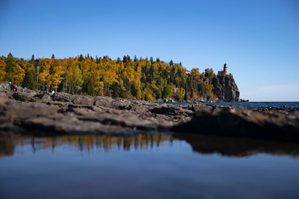 FILE-Split Rock Lighthouse in Two Harbors, Minn. The state park there is adding a drive-in campground.