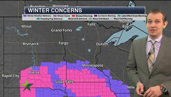 Morning forecast: Wintry mix for much of the day