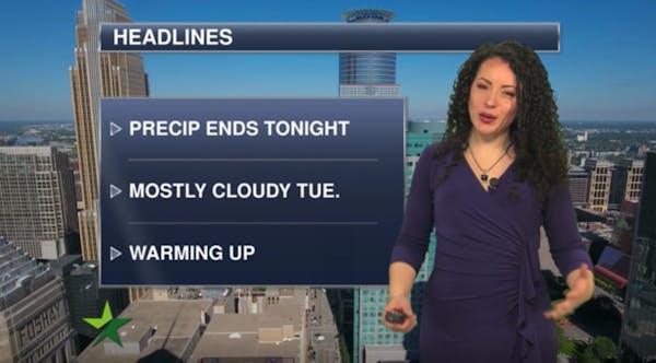 Evening forecast: Snow, possibly mixed with drizzle