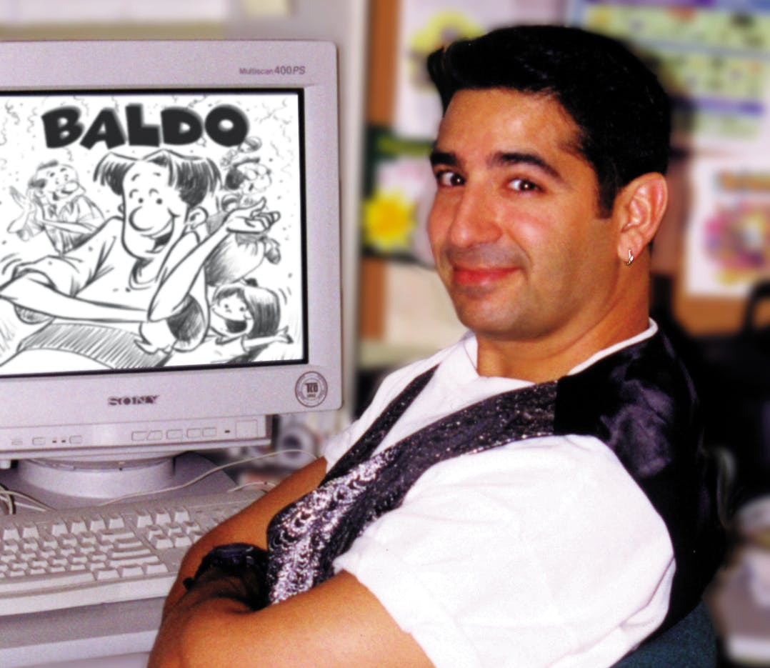 Cartoonist Carlos Castellanos