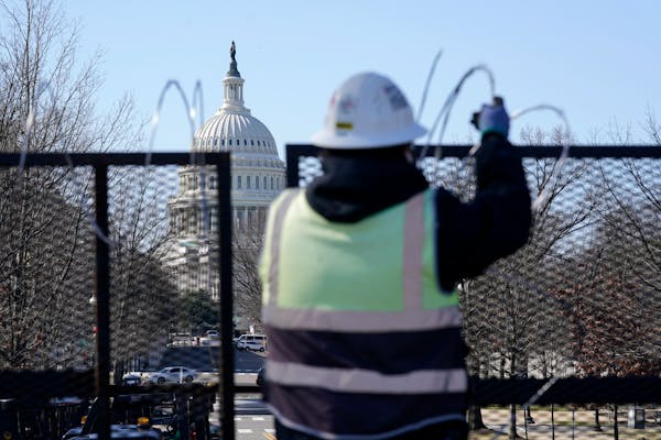 Fencing around U.S. Capitol removed as threats ease