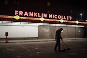 Franklin-Nicollet Liquor Store installed security shutters after Minneapolis passed an ordinance allowing the external devices.