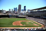 Target Field, home of the Minnesota Twins, in downtown Minneapolis.
