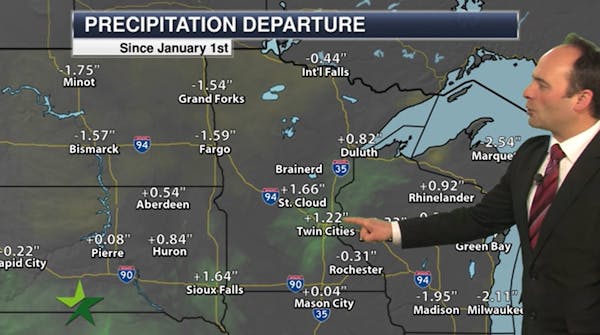 Evening forecast: Low of 48; mostly cloudy with a few more showers