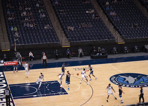 The Wolves and Kings played on April 5 at Target Center.
