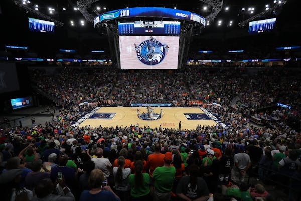 Target Center was sold out for the 2018 WNBA All-Star game in Minneapolis. The Lynx will welcome back fans to the arena in May for their first home ga
