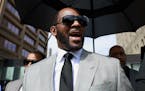 Musician R. Kelly left the Leighton Criminal Court building in Chicago on June 6, 2019.
