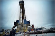 A rig drilled three new wells in North Dakota.