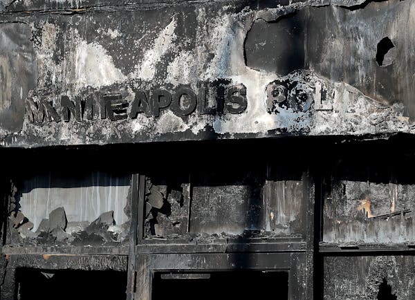 The Minneapolis police Third Precinct was looted and torched during last summer’s civil unrest. Authorities say equipment and files were taken from 