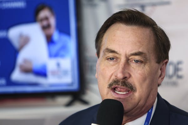 MyPillow CEO Mike Lindell is responding to a Dominion lawsuit filed against him and his company with a lawsuit of his own. (Sam Thomas/Orlando Sentine