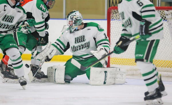 The Hill-Murray boys’ hockey team was knocked out of the state tournament in March because of a COVID-19 exposure involving its opponent in the sect
